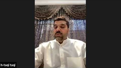 تلاوة حسين تقي فعاليات مسجد عمار بن ياسر ع س رمضان 2020 الختمة - جزء  25