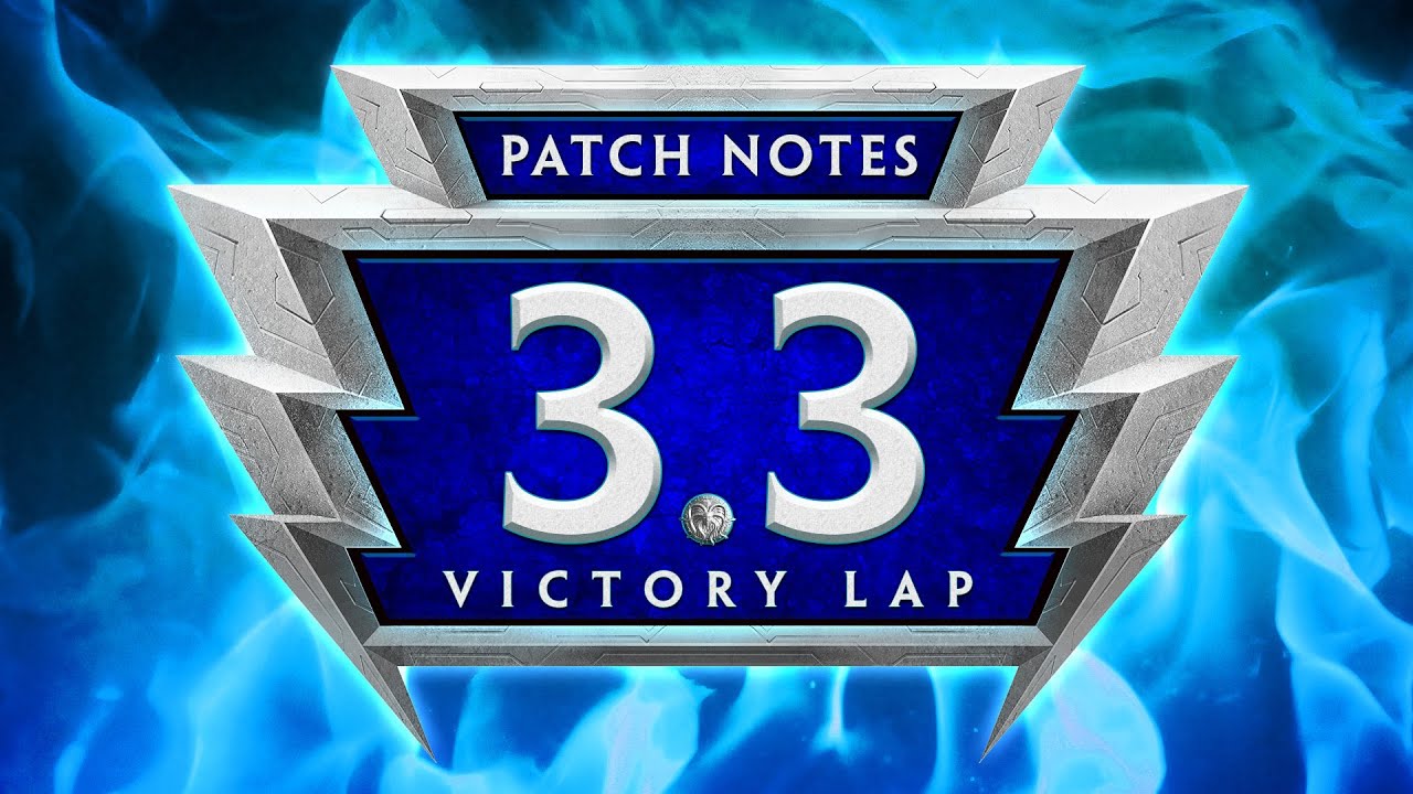 SMITE Patch Notes VOD - Victory Lap (Patch 3.3)