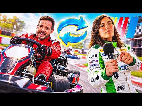 I SWAPPED places with a NASCAR DRIVER 🔄