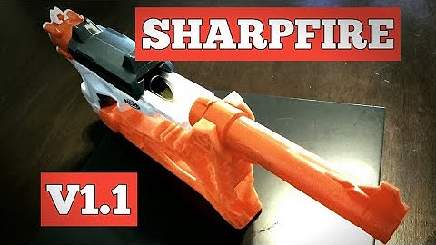Nerf Sharpfire Mod Brass Breech Kit V1 1 Installation and Testing