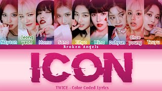 TWICE (트와이스) - ICON [Color Coded Lyrics] Sub Han/Rom/Eng/Indo (Lirik Terjemahan Sub Indo)