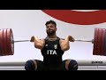 2022 European Weightlifting Championships, Men 89 kg / Тяжелая Атлетика  Чемпионат Европы