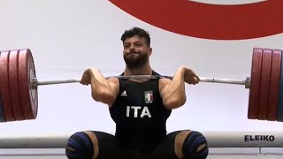 2022 European Weightlifting Championships, Men 89 kg / Тяжелая Атлетика  Чемпионат Европы