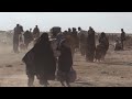 صدها نفر از منطقه تحت محاصره جهادی های سوریه خارج شدند