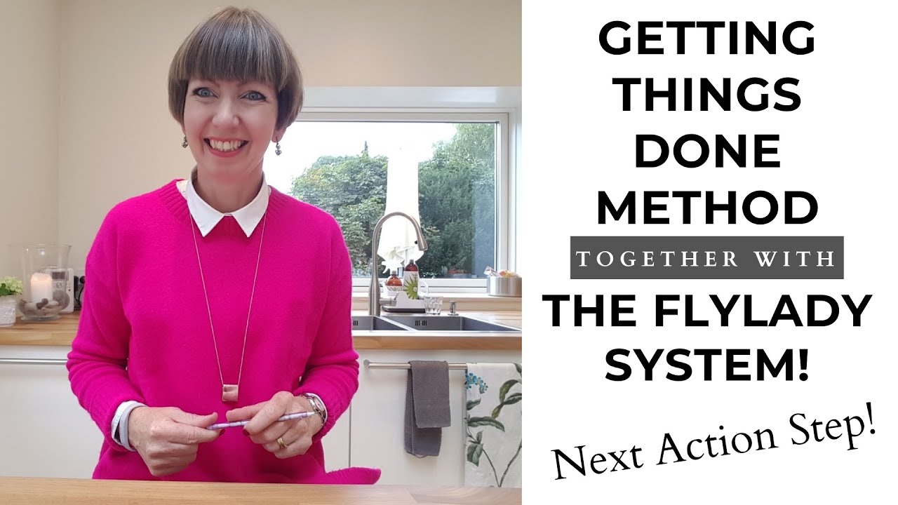 Getting Things Done + Flylady! Day 2 (what's the next action) - YouTube