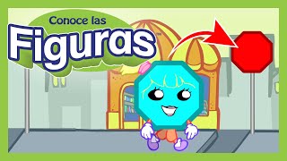 Conoce las Figuras "Octágono" Saltando | Meet the Shapes "Octagon" Jump-in (Spanish Version)