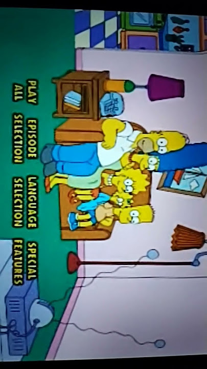 Opening to The Simpsons Christmas 2003 DVD