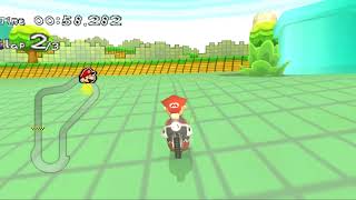 Mario Kart Wii: First course texture based on Super Paper Mario (Read Desc.)