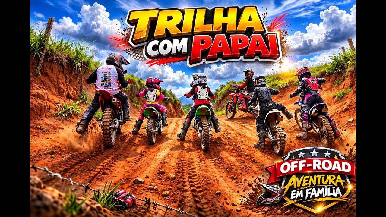 TRILHA COM O PAPAI - Aventura em família