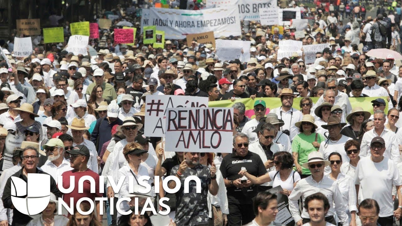 Miles de personas se toman las calles de México para marchar en contra ...