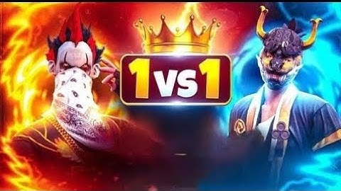 My friend challenge for me 1v1 custom room