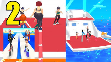 Dancing Race - All Levels 15-30 👠💃👠 Gameplay (Android, iOS) Max Level