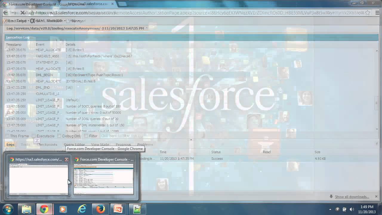 Hands On Training Integrate With Salesforce Using The Streaming Hands On Training Integrate With Salesforce Using The Streaming