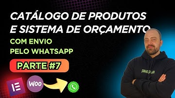 Como criar um catalogo de produtos com sistema de orçamento no Woocommerce Elementor parte 7