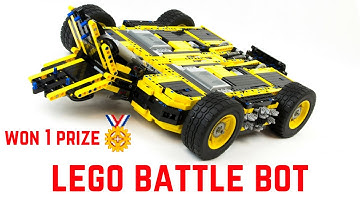 MAXIMUM IMPACT lego battle bot-- first prize winner