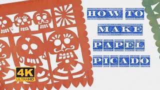 Coco: How to Make Paper Picado (Disney Pixar) 4k