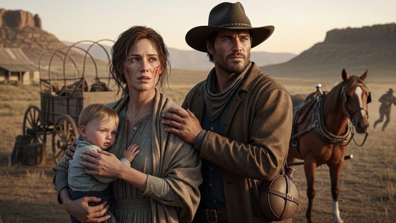 She Was Wounded Protecting Her Baby, The Cowboy Fought Off the Attackers and Saved Them Both