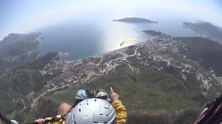 Черногория Будва обучение полетам на параплане Черногория Будва обучение полетам на параплане