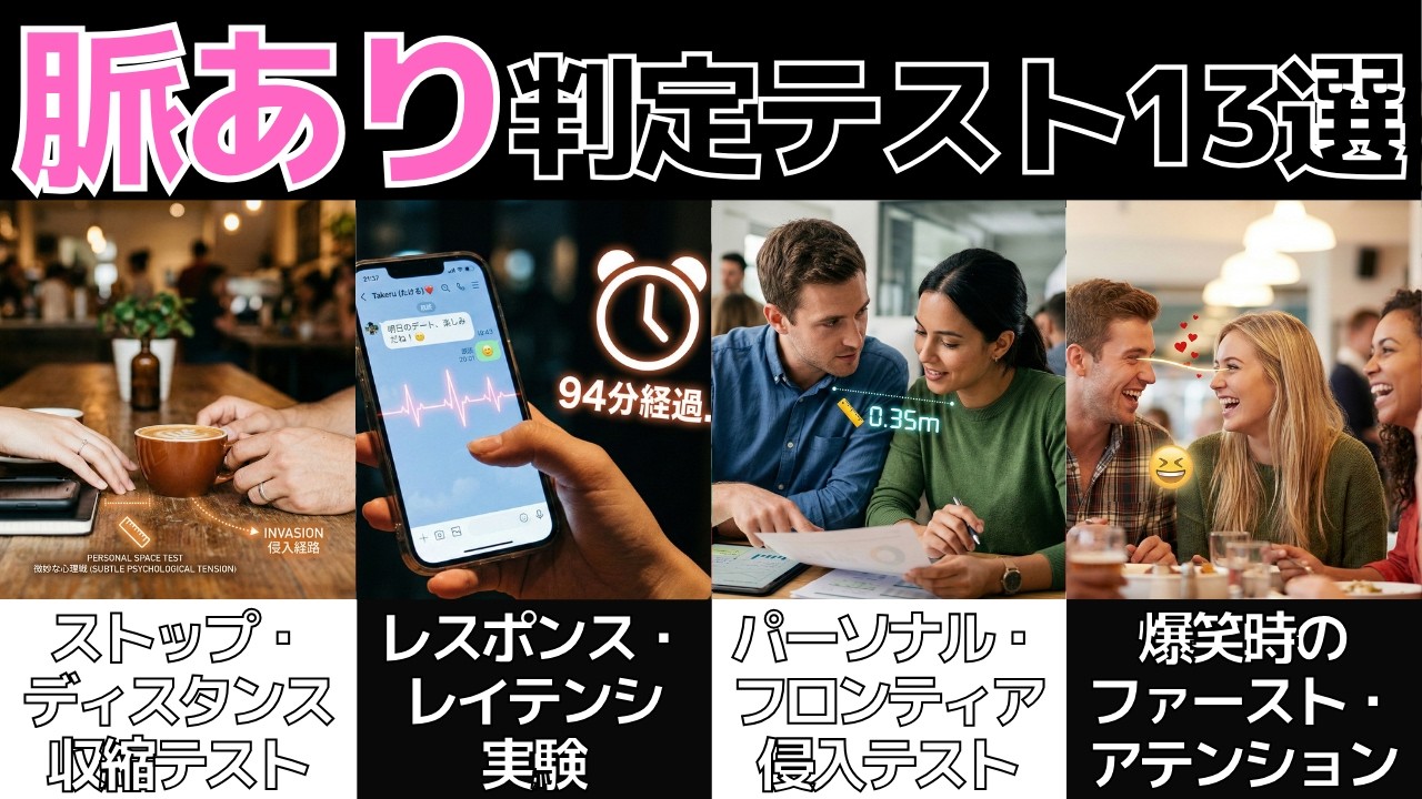 好きな人が両思いかどうか、科学的に分かる13のテスト【脈あり・脈なし判定】