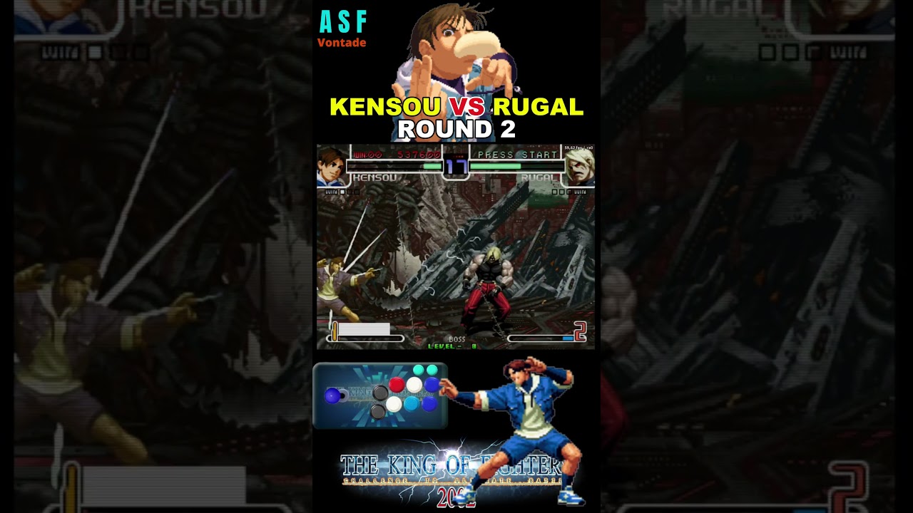 KENSOU VS RUGAL ROUND 2 KOF2002 