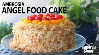 How to Make Ambrosia Angel Food Cake