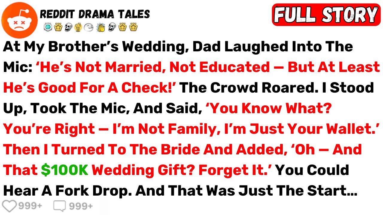 At My Brother’s Wedding, Dad Laughed Into the Mic: ‘He’s Not Married, Not... - Best Reddit Stories