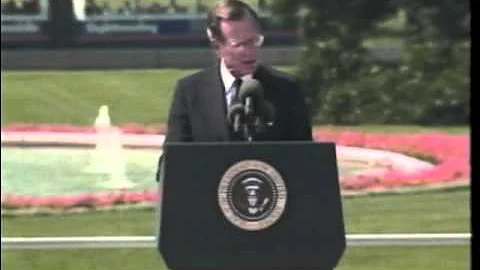 Signing Ceremony for Americans with Disabilities Act