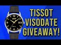 GIVEAWAY! - TISSOT Visodate Heritage Dress Watch - Vintage Styling - 40mm Slim Dress Watch