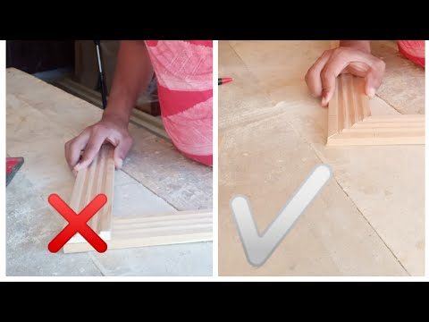 فيديو: كيف تصنع زاوية 45 درجة