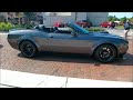 2021 Dodge Challenger Convertible Custom Gray Eustis0501215753