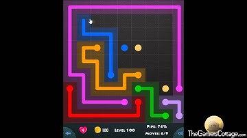 Flow Game Level - 520 [9x9] Mania Connect the Dots