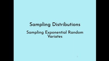 Sampling Exponential Random Variates