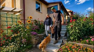 A Young Family s Daily Life in the Carpathians New Stairs Homemade Preserves Simple Village Liv