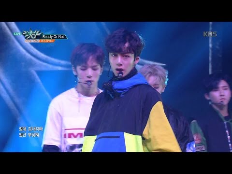 뮤직뱅크 Music Bank - Ready Or Not - 몬스타엑스 (Ready Or Not - Monsta X).20170324