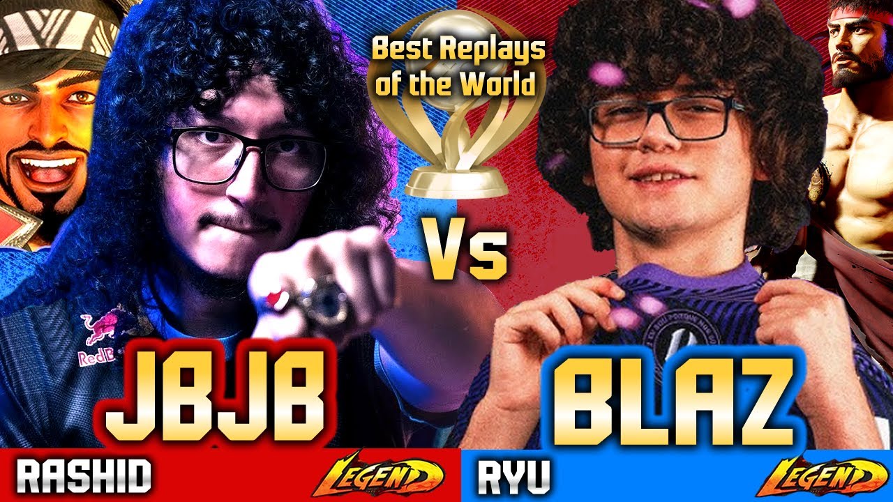 🔥 SF6 (BLAZ vs JBJB)🔥Ryu vs Rashid ▰ Street Fighter 6 High Level