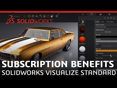 Subscription Benefits: SOLIDWORKS Visualize Standard