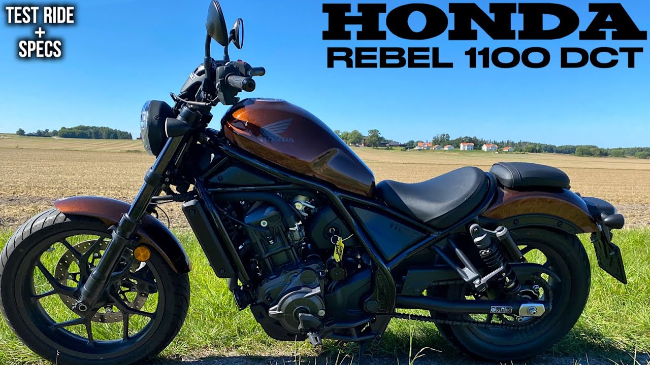 Honda Rebel 1100 DCT Test Ride and Specs - YouTube