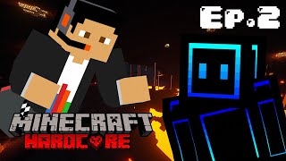 Aventure Minecraft Hardcore (Fail?) Ft. JerySmile !! Ep. 2