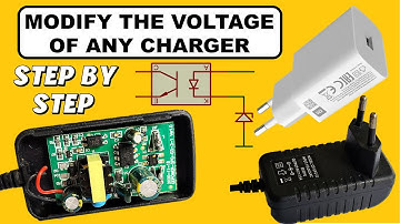 Modify Any Charger and Adjust Its Voltage.