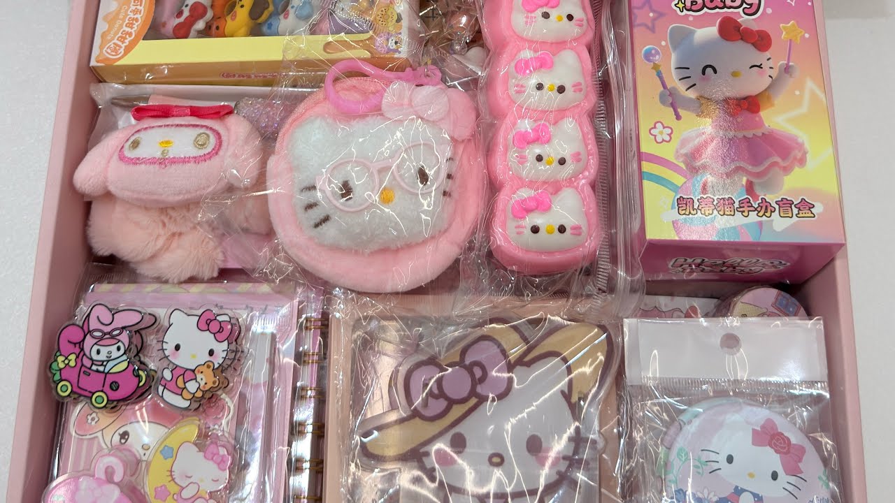 Let’s pack a 2-scoops order for Jimin💗#luckyscoop #sanrio #mymelody #kawaii #unboxing 