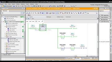 Automating Bottle Filling with Sensors & Conveyors | Smart Industrial Process in TIA v18 Siemens PLC