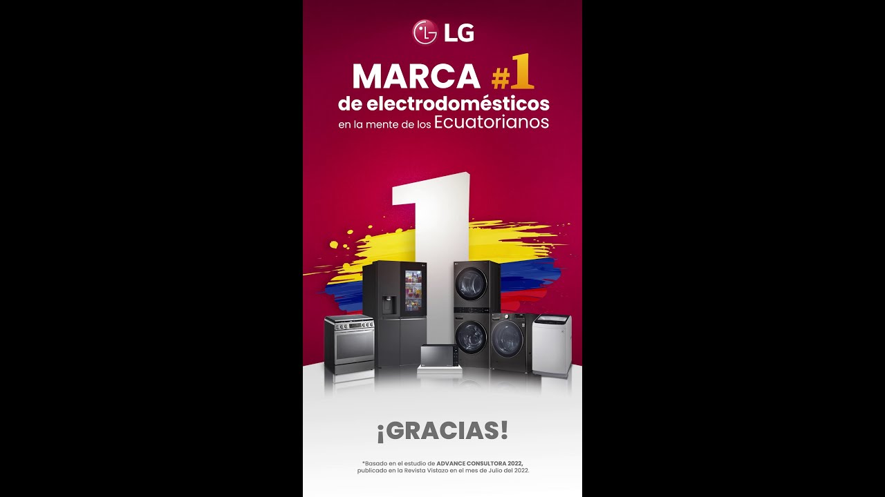 LG HA: Marca #1 de Electrodom&eacute;sticos