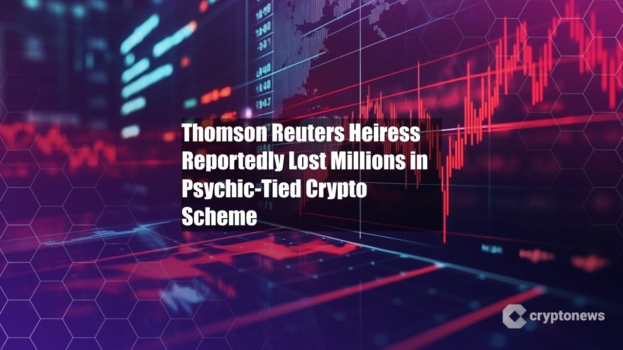 Thomson Reuters Heiress Reportedly Lost Millions in Psychic-Tied - YouTube