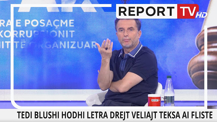 Tedi Blushi GODET me grusht Halit Valterin, Braçe në studio: Në Parlament kemi parë edhe çizme