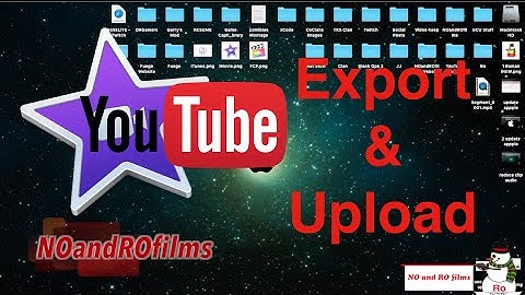 How to Export & Upload to YouTube in iMovie 10.1