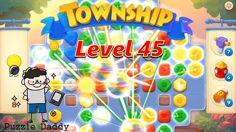 Colorful Puzzle Level 45 ∥ No Booster_Township