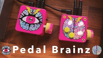 Pedal Brainz: Left Brain CV & 3rd Eye CV // Modular & Effect Explorations