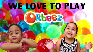 Sensory Play for Preschools -  Orbeez  fine motor skills
