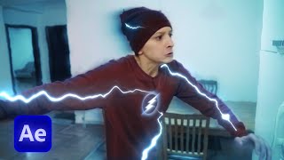 Slow-Motion Lightning The Flash - After Effects Tutorial