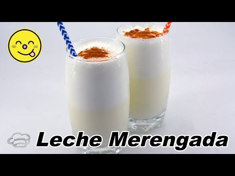 Como hacer Leche merengada casera - LA RECETA MÁS FÁCIL